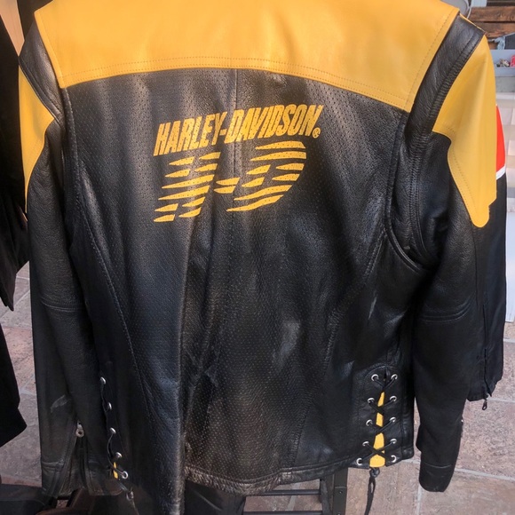 Leather Harley Jacket - Picture 2 of 6